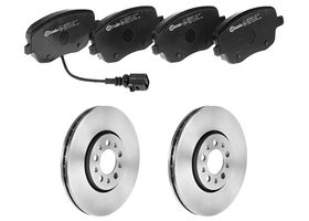 Kit De Balatas Bajos Metales Y 2 Discos Ventilados Delanteros