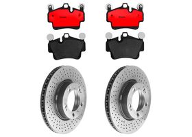 Kit De Balatas Cerámicas Y 2 Discos Ventilados Delanteros