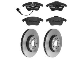 Kit De Balatas SportXtra Y 2 Discos Ventilados Delanteros