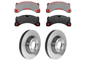 Kit De Balatas Cerámicas Y 2 Discos Ventilados Delanteros