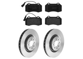 Kit De Balatas Bajos Metales Y 2 Discos Ventilados Delanteros