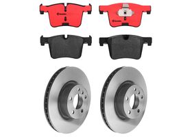 Kit De Balatas Cerámicas Y 2 Discos Ventilados Delanteros