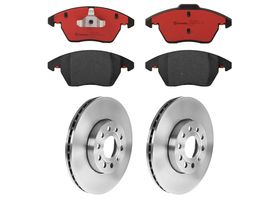 Kit De Balatas Cerámicas Y 2 Discos Ventilados Delanteros