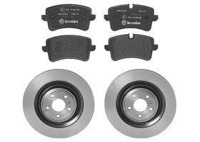 Kit De Balatas Bajos Metales Y 2 Discos Ventilados Traseros