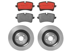 Kit De Balatas Cerámicas Y 2 Discos Ventilados Traseros