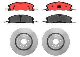 Kit De Balatas Cerámicas Y 2 Discos Ventilados Delanteros