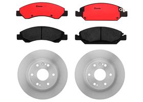 Kit De Balatas Cerámicas Y 2 Discos Ventilados Delanteros