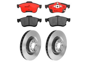 Kit De Balatas Cerámicas Y 2 Discos Ventilados Delanteros