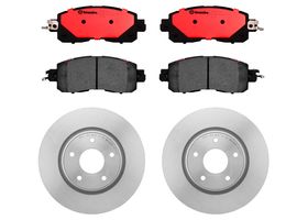 Kit De Balatas Cerámicas Y 2 Discos Ventilados Delanteros
