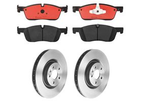 Kit De Balatas Cerámicas Y 2 Discos Ventilados Delanteros