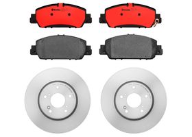 Kit De Balatas Cerámicas Y 2 Discos Ventilados Delanteros