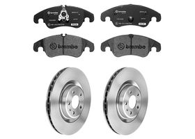 Kit De Balatas SportXtra Y 2 Discos Ventilados Delanteros