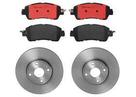 Kit De Balatas Cerámicas Y 2 Discos Ventilados Delanteros