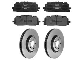 Kit De Balatas SportXtra Y 2 Discos Ventilados Delanteros