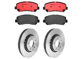 Kit De Balatas Cerámicas Y 2 Discos Ventilados Delanteros