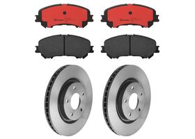 Kit De Balatas Cerámicas Y 2 Discos Ventilados Delanteros