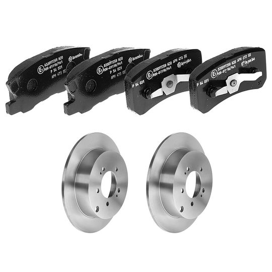 brembo-kit-de-balatas-bajos-metales-y-2-discos-solidos-traseros-mitsubishi-outlander-2007-2012-outlander-v6-3-0l-l4-2-4l-0 brembo-kit-de-balatas-bajos-metales-y-2-discos-solidos-traseros-mitsubishi-outlander-2007-2012-outlander-v6-3-0l-l4-2-4l-0