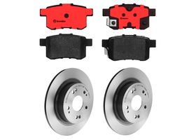 Kit De Balatas Cerámicas Y 2 Discos Sólidos Traseros