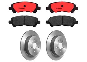 Kit De Balatas Cerámicas Y 2 Discos Sólidos Traseros