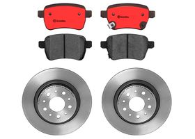 Kit De Balatas Cerámicas Y 2 Discos Sólidos Traseros