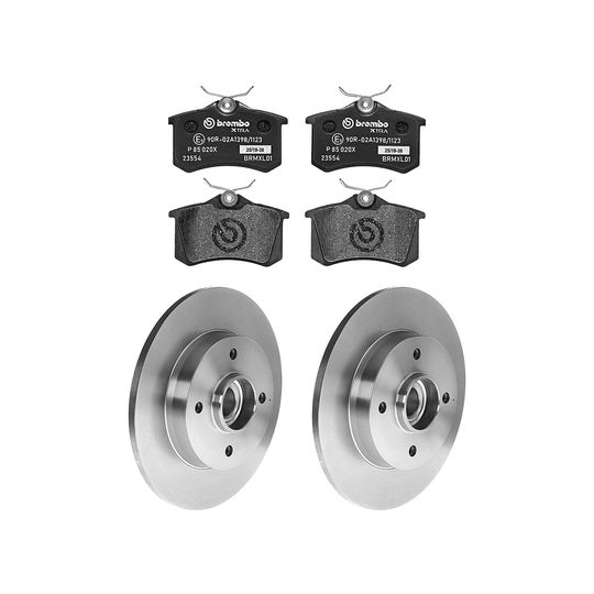 brembo-kit-de-balatas-sportxtra-y-2-discos-solidos-traseros-peugeot-2008-2019-2008-0 brembo-kit-de-balatas-sportxtra-y-2-discos-solidos-traseros-peugeot-2008-2019-2008-0