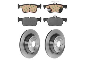 Kit De Balatas Cerámicas Y 2 Discos Sólidos Traseros