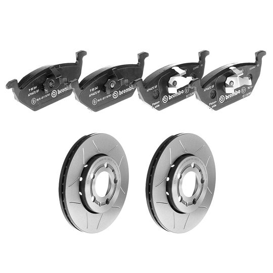 brembo-kit-de-balatas-bajos-metales-y-2-discos-ranurados-delanteros-volkswagen-crossfox-2011-2017-crossfox-0 brembo-kit-de-balatas-bajos-metales-y-2-discos-ranurados-delanteros-volkswagen-crossfox-2011-2017-crossfox-0