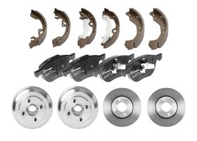 Kit De Discos, Balatas Bajos Metales, Tambores Y Zapatas