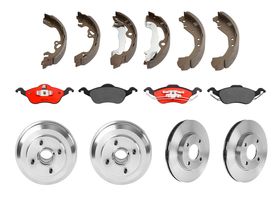 Kit De Discos, Balatas Cerámicas, Tambores Y Zapatas