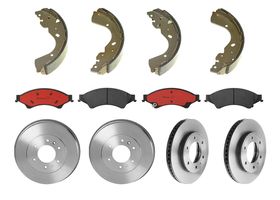 Kit De Discos, Balatas Cerámicas, Tambores Y Zapatas