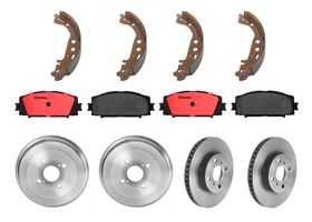 Kit De Discos, Balatas Cerámicas, Tambores Y Zapatas