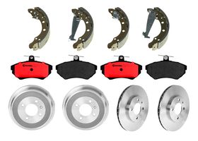 Kit De Discos, Balatas Cerámicas, Tambores Y Zapatas