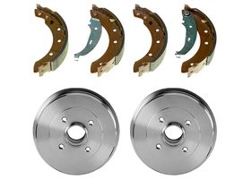 Kit De Tambores Y Zapatas Traseras