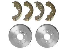 Kit De Tambores Y Zapatas Traseras