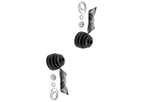 Par De Cubre Polvos Lado Rueda Delanteros