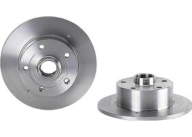 Par De Discos Sólidos Traseros