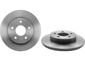 Par De Discos Sólidos Traseros