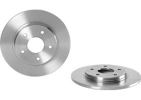 Par De Discos Sólidos Traseros