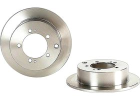 Par De Discos Sólidos Traseros