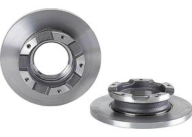 Par De Discos Sólidos Traseros