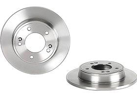 Par De Discos Sólidos Traseros