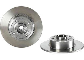 Par De Discos Sólidos Traseros