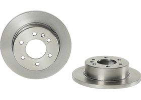 Par De Discos Sólidos Traseros