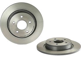 Par De Discos Sólidos Traseros