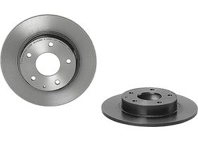 Par De Discos Sólidos Traseros