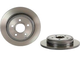 Par De Discos Sólidos Traseros