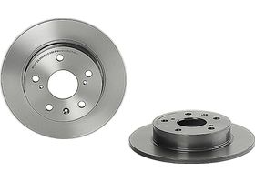 Par De Discos Sólidos Traseros