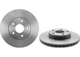 Par De Discos Ventilados Delanteros