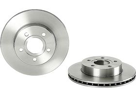 Par De Discos Ventilados Delanteros