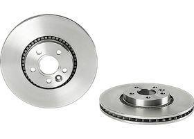 Par De Discos Ventilados Delanteros
